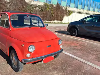 Usata Fiat 500 1960 Rosso Utilitaria