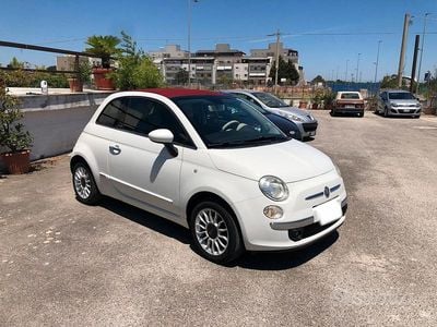 Usata Fiat 500C Lounge 69 CV (50 kW) 2012 Bianco Cabrio
