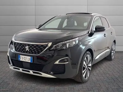 Usata Peugeot 3008 GT-line 131 CV (96 kW) 2019 Nero SUV