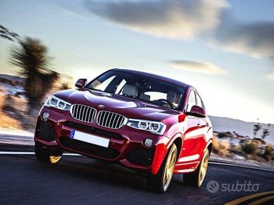 Usata BMW X4 M Sport 190 CV (139 kW) 2017 Nero SUV