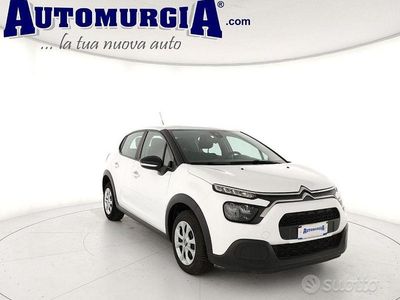 Usata Citroën C3 Feel 83 CV (61 kW) 2021 Bianco Utilitaria