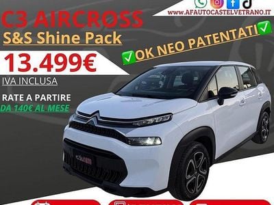 Usata Citroën C3 Aircross PureTech 110 CV (80 kW) 2023 Bianco SUV