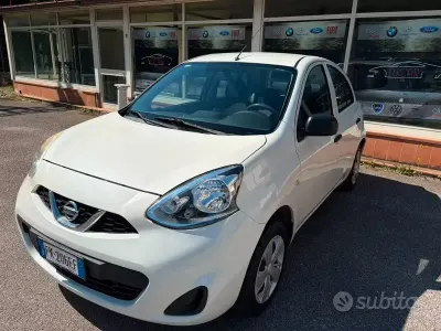Usata Nissan Micra Comfort 80 CV (58 kW) 2017 Bianco Utilitaria