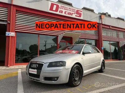 Usata Audi A3 Ambition 140 CV (102 kW) 2004 Argento Utilitaria