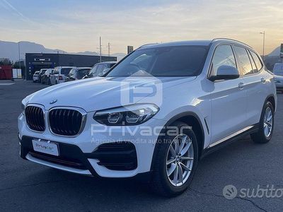 Usata BMW X3 xLine 190 CV (139 kW) 2020 Bianco SUV