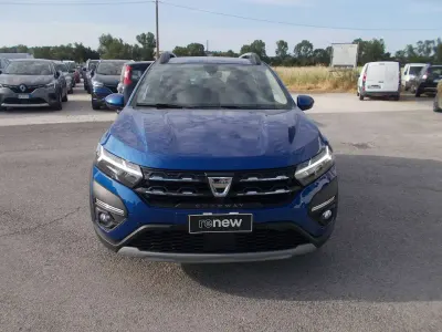 Usata Dacia Sandero Comfort 101 CV (74 kW) 2021 Blu/azzurro Berlina