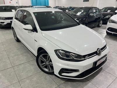 Usata VW Golf VII R-line 116 CV (85 kW) 2017 Bianco Berlina