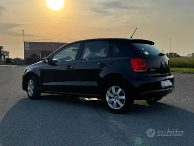 Usata VW Polo 85 CV (62 kW) 2010 Nero Utilitaria