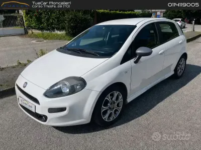 Usata Fiat Punto Sport 105 CV (77 kW) 2012 Bianco Utilitaria
