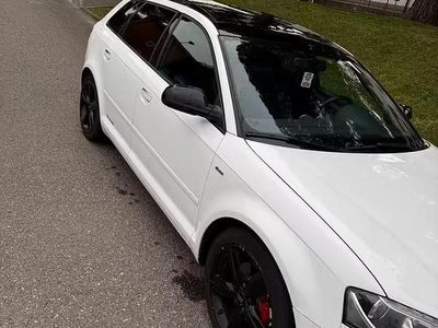 Usata Audi A3 S-Line 105 CV (77 kW) 2012 Bianco Utilitaria