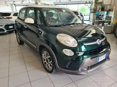 Usata Fiat 500L Trekking 95 CV (69 kW) 2018 Verde Monovolume