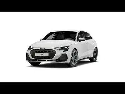 Ny Audi A3 Sportback S-Line 150 HK (110 kW) 2026 Svart Halvkombi