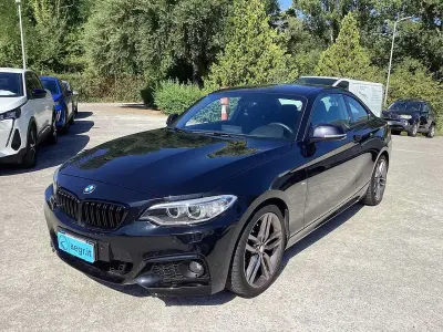 Usata BMW 218 M Sport 143 CV (105 kW) 2015 Nero Coupé