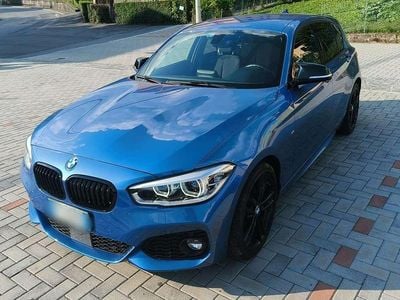 Usata BMW 118 M Sport 150 CV (110 kW) 2018 Blu Utilitaria