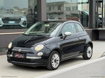 Usata Fiat 500 Lounge 69 CV (50 kW) 2014 Nero Berlina