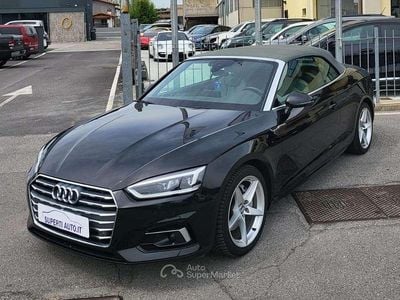 Usata Audi A5 Cabriolet Business 190 CV (139 kW) 2019 Nero Cabrio
