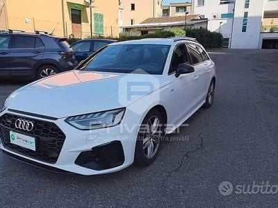 Usata Audi A4 Design 190 CV (139 kW) 2021 Bianco Berlina