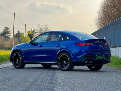 Usata Mercedes GLC300e Advanced 197 CV (144 kW) 2024 Blu/azzurro Coupé