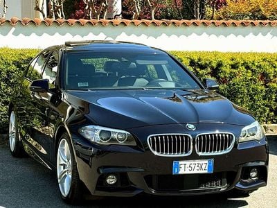 Usata BMW 520 M Sport 184 CV (135 kW) 2014 Blu/azzurro Berlina