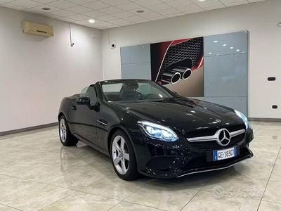 Usata Mercedes SLC200 184 CV (135 kW) 2018 Bianco Cabrio