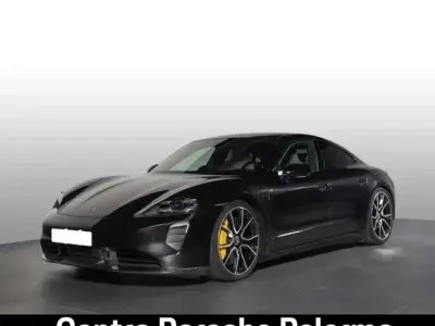 Usata Porsche Taycan Turbo S 141 kW (193 CV) 2022 Nero jet metalizzato Berlina