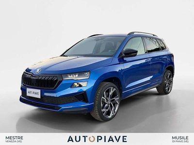 Usata Skoda Karoq SportLine 150 CV (110 kW) 2024 Blu/azzurro SUV