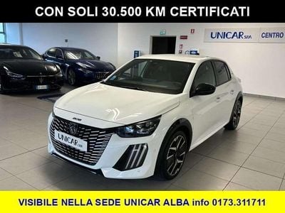 Usata Peugeot 208 GT-line 101 CV (74 kW) 2024 Bianco Utilitaria