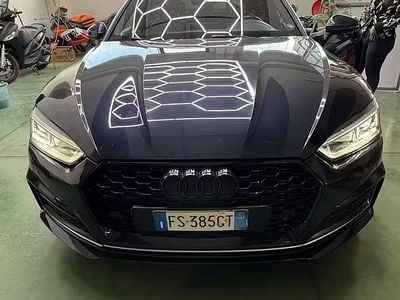 Begagnad Audi A5 S-Line 190 HK (139 kW) 2019 Blå Sportkupé