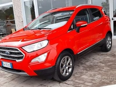 Usata Ford Ecosport Titanium 100 CV (73 kW) 2019 Rosso SUV