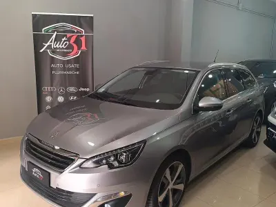 Usata Peugeot 308 GT-line 120 CV (88 kW) 2015 Grigio Station wagon