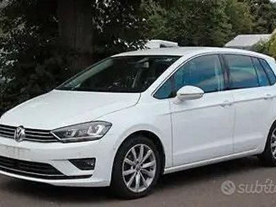 Usata VW Golf Sportsvan Highline 150 CV (110 kW) 2015 Bianco Monovolume