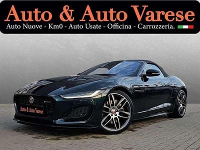 Usata Jaguar F-Type R-Dynamic 300 CV (220 kW) 2021 Grigio Cabrio