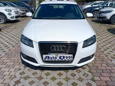 Usata Audi A3 Attraction 90 CV (66 kW) 2012 Bianco Utilitaria