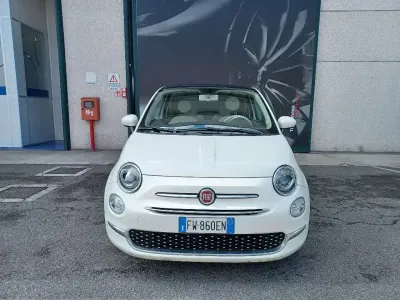 Käytetty Fiat 500 Lounge 69 HP (50 kW) 2019 Valkoinen Viistoperä