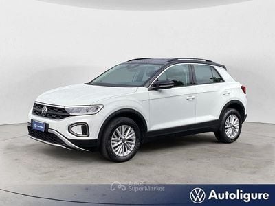 Usata VW T-Roc Life 110 CV (80 kW) 2022 Bianco SUV