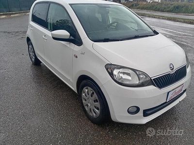 Usata Skoda Citigo G-TEC Ambition 68 CV (50 kW) 2016 Bianco Utilitaria