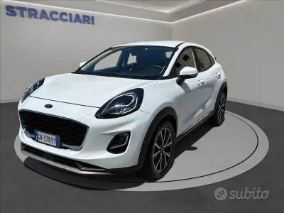 Usata Ford Puma Titanium S 125 CV (91 kW) 2023 Bianco pastello SUV