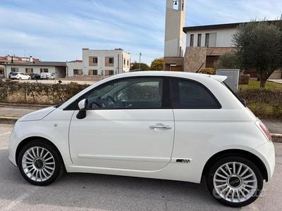 Usata Fiat 500 75 CV (55 kW) 2010 Bianco Berlina