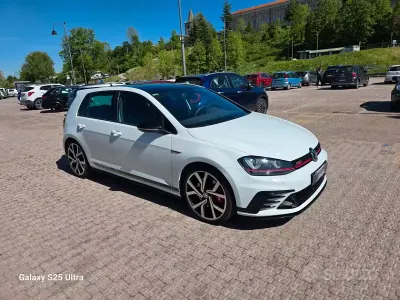 Usata VW Golf VII GTI Clubsport 265 CV (194 kW) 2016 Bianco Berlina
