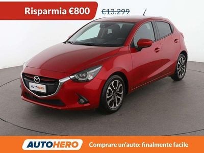 Usata Mazda 2 Exceed 116 CV (85 kW) 2017 Rosso Berlina