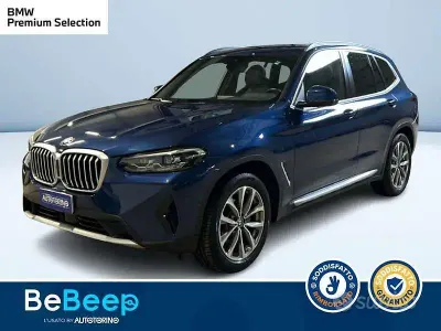 Usata BMW X3 292 CV (214 kW) 2023 Blu metallizzato SUV