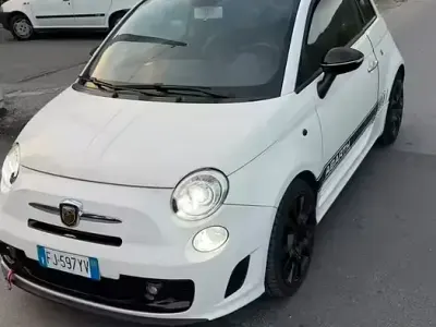 Usata Fiat 500 Abarth 75 CV (55 kW) 2009 Bianco Cabrio