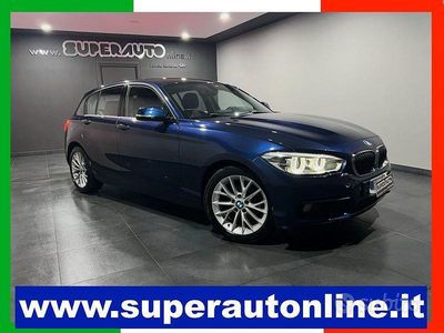 Usata BMW 116 Sport Line 116 CV (85 kW) 2016 Blu Utilitaria