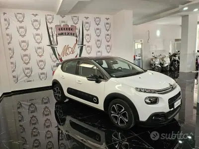 Usata Citroën C3 PureTech 82 CV (60 kW) 2017 Bianco Berlina