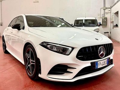 Bianco metalizzato Usata 2018 Mercedes A180 Premium Berlina | 19.500 € (Buon prezzo)
