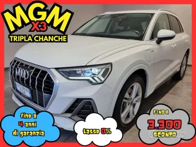 Usata Audi Q3 S-Line 150 CV (110 kW) 2022 Bianco SUV