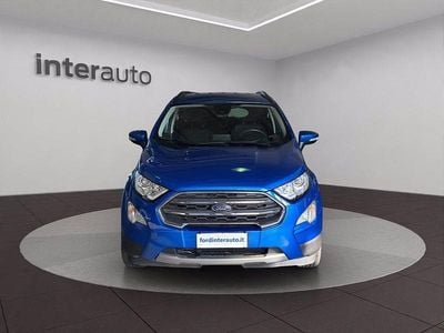 Usata Ford Ecosport Titanium S 125 CV (91 kW) 2021 Blu metallizzato SUV