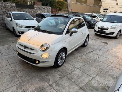 Usata Fiat 500C Lounge 85 CV (62 kW) 2017 Bianco Cabrio