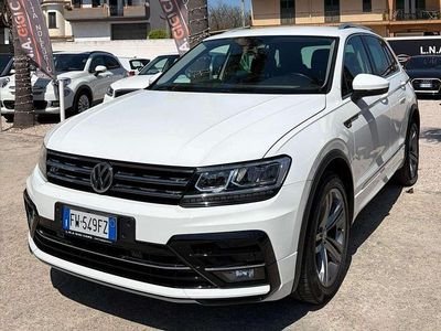 Usata VW Tiguan R-line 131 CV (96 kW) 2019 Bianco SUV