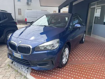 Usata BMW 216 Active Tourer Advantage 116 CV (85 kW) 2018 Blu/azzurro Monovolume